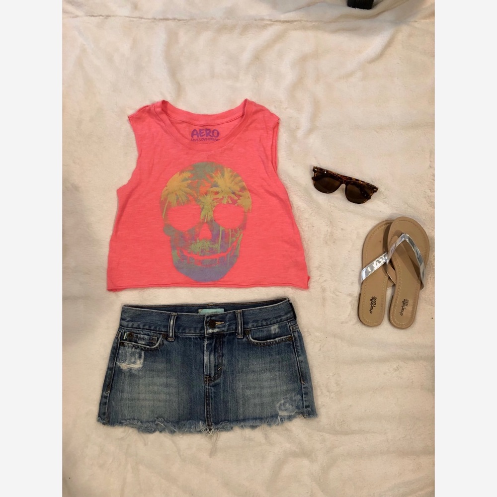 Jean skirt